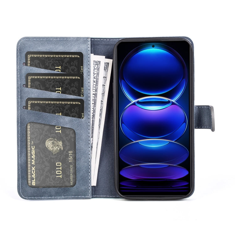 For Xiaomi Redmi Note 12 Pro Stitching Horizontal Flip Leather Phone Case