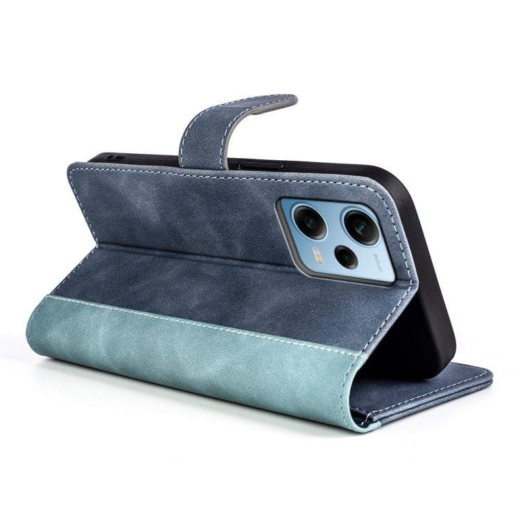 For Xiaomi Redmi Note 12 Pro Stitching Horizontal Flip Leather Phone Case