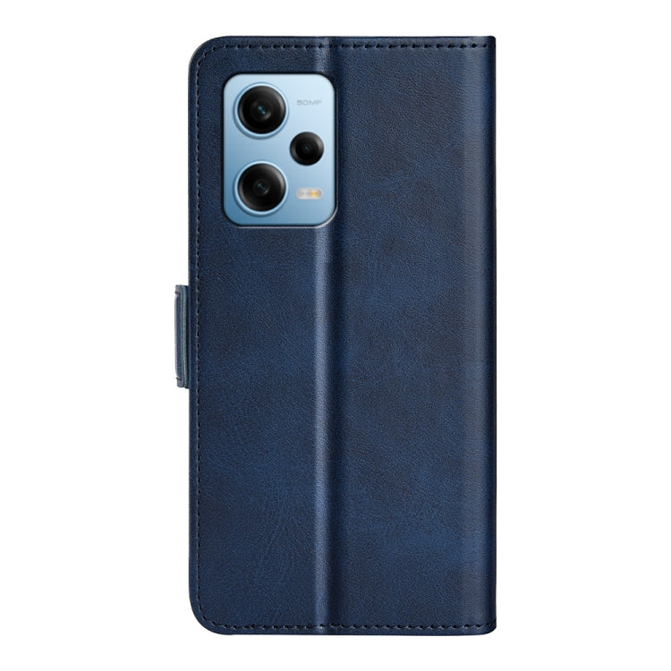 For Xiaomi Redmi Note 12 Pro 5G Global Dual-side Magnetic Buckle Horizontal Flip Leather Phone Case