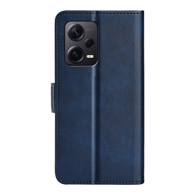 For Xiaomi Redmi Note 12 Pro+ Dual-side Magnetic Buckle Horizontal Flip Leather Phone Case