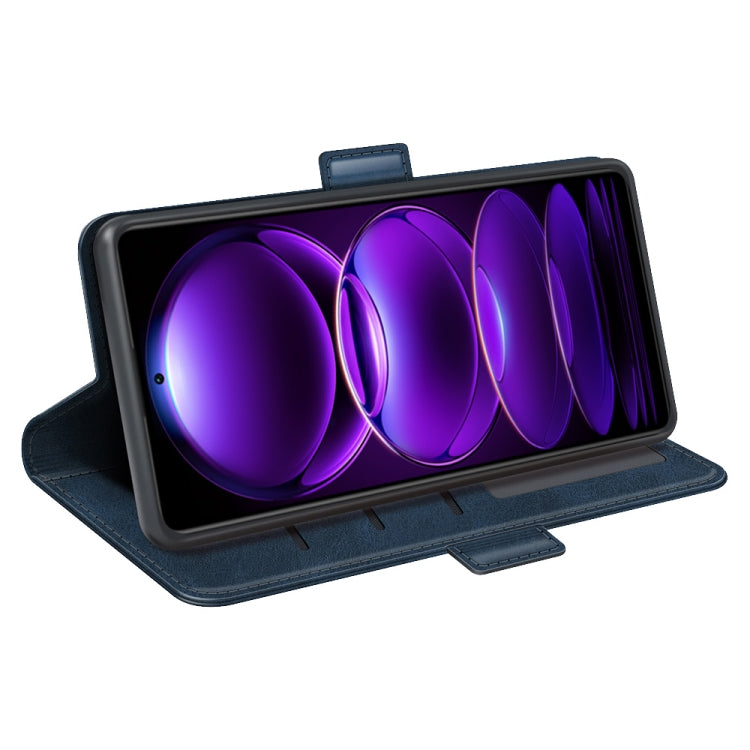 For Xiaomi Redmi Note 12 Pro+ Dual-side Magnetic Buckle Horizontal Flip Leather Phone Case