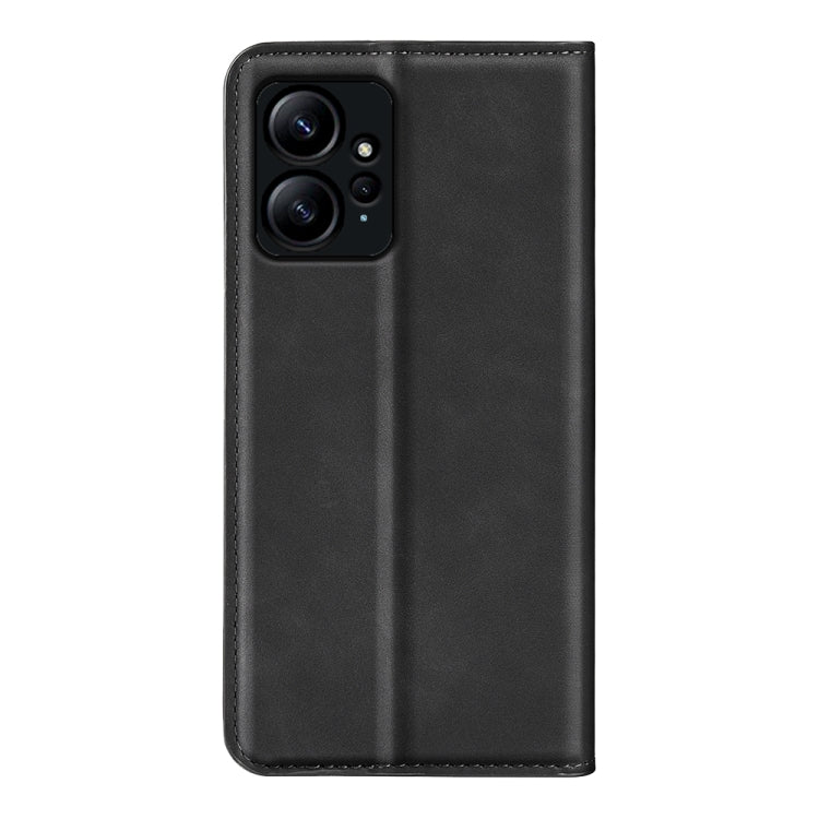 For Xiaomi Redmi Note 12 4G Global Retro-skin Magnetic Suction Leather Phone Case