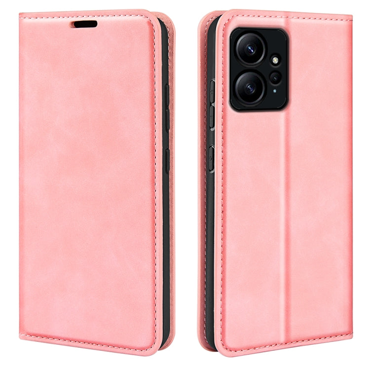 For Xiaomi Redmi Note 12 4G Global Retro-skin Magnetic Suction Leather Phone Case