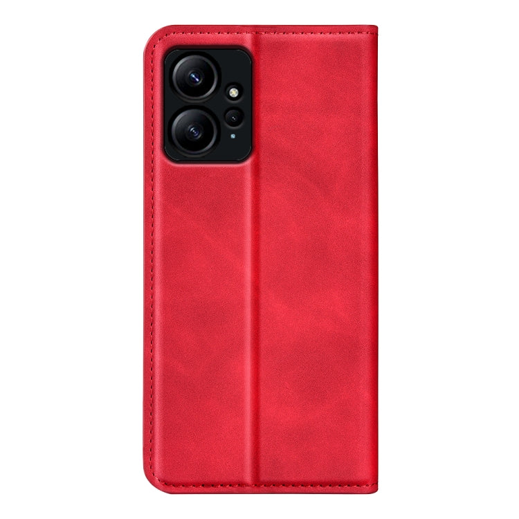 For Xiaomi Redmi Note 12 4G Global Retro-skin Magnetic Suction Leather Phone Case