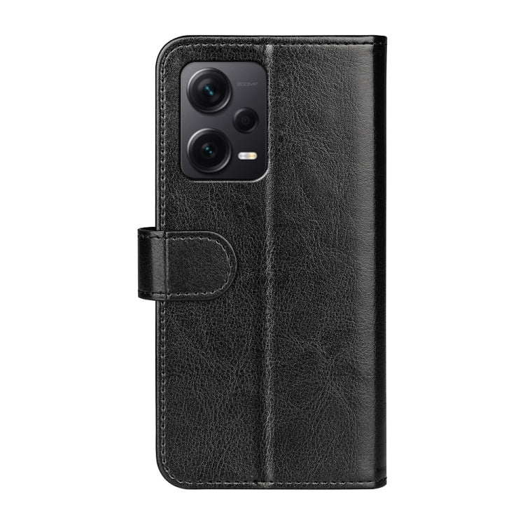 For Xiaomi Redmi Note 12 Pro+ Global R64 Texture Horizontal Flip Leather Phone Case