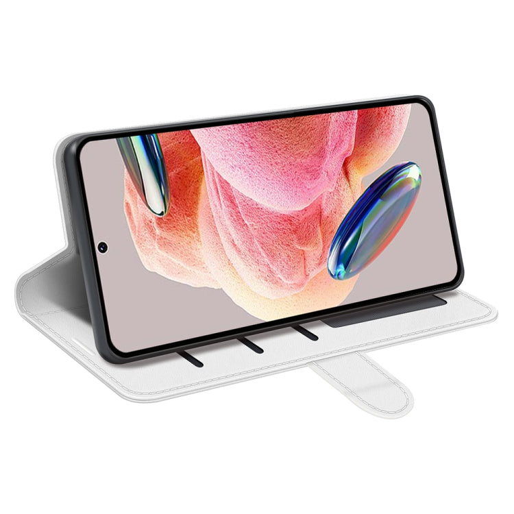 For Xiaomi Redmi Note 12 4G Global R64 Texture Horizontal Flip Leather Phone Case