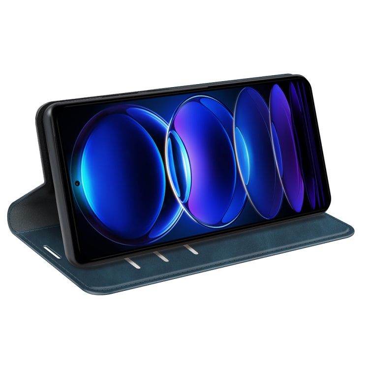 For Xiaomi Redmi Note 12 Pro 5G Global Retro-skin Magnetic Suction Leather Phone Case