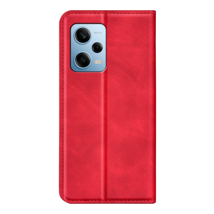 For Xiaomi Redmi Note 12 Pro 5G Global Retro-skin Magnetic Suction Leather Phone Case