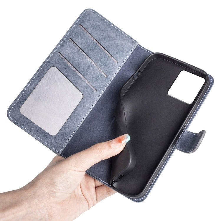 For Motorola Moto G72 Stitching Horizontal Flip Leather Phone Case