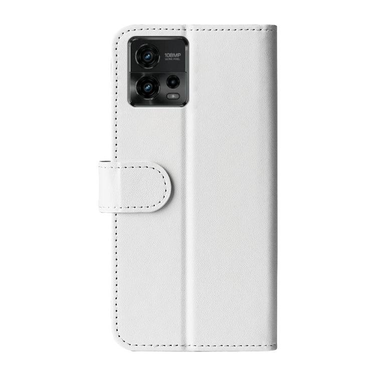 For Motorola Moto G72 R64 Texture Horizontal Flip Leather Phone Case