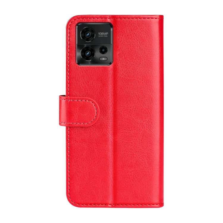 For Motorola Moto G72 R64 Texture Horizontal Flip Leather Phone Case