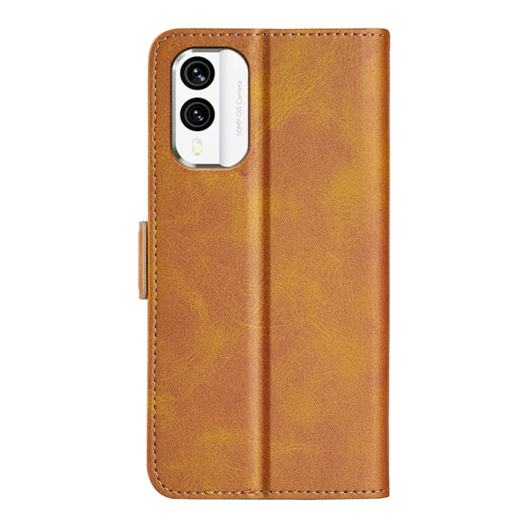 For Nokia X30 Dual-side Magnetic Buckle Horizontal Flip Leather Phone Case