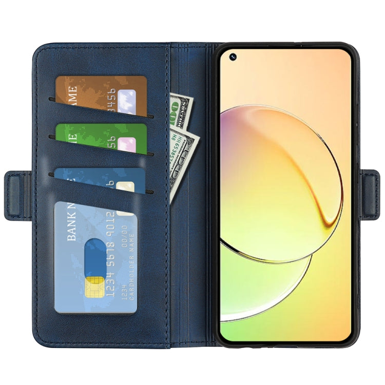 For Realme 10 4G Dual-side Magnetic Buckle Horizontal Flip Leather Phone Case