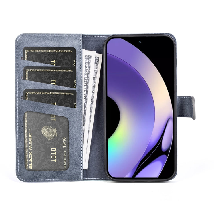 For Realme 10 Pro Stitching Horizontal Flip Leather Phone Case