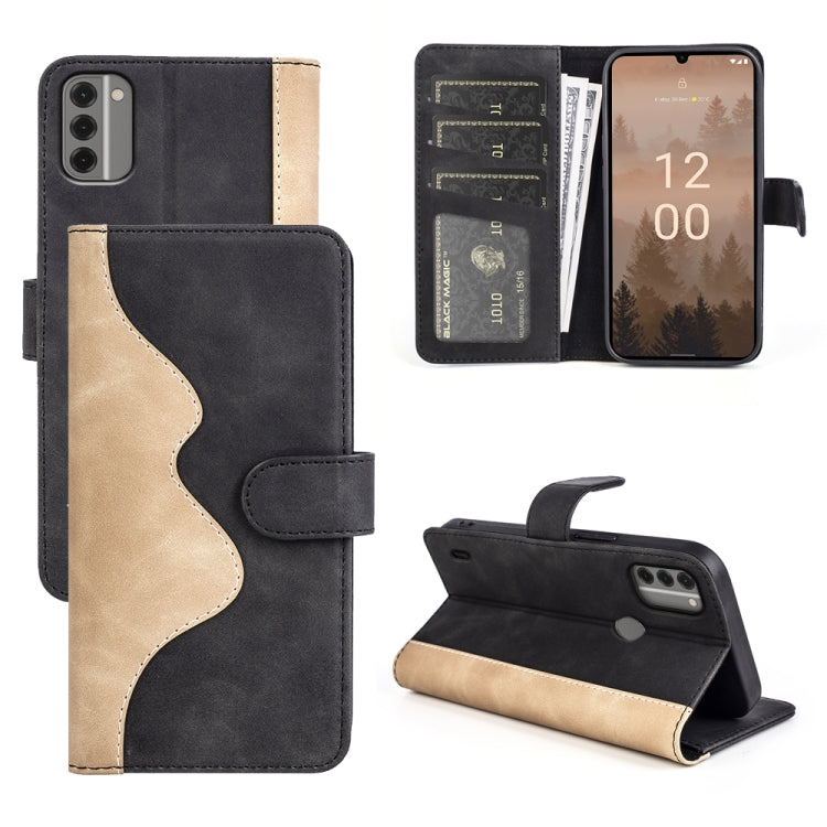 For Nokia C31 Stitching Horizontal Flip Leather Phone Case