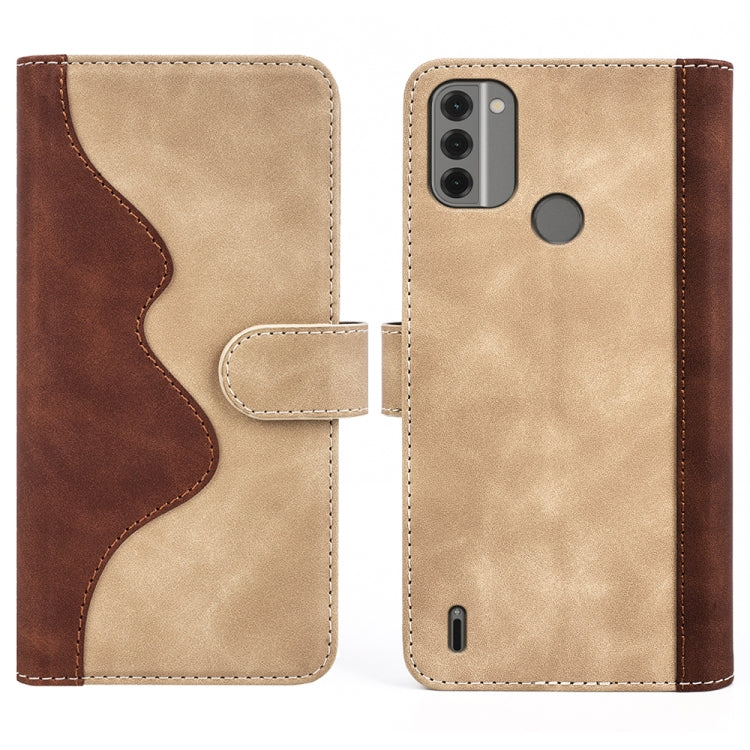 For Nokia C31 Stitching Horizontal Flip Leather Phone Case