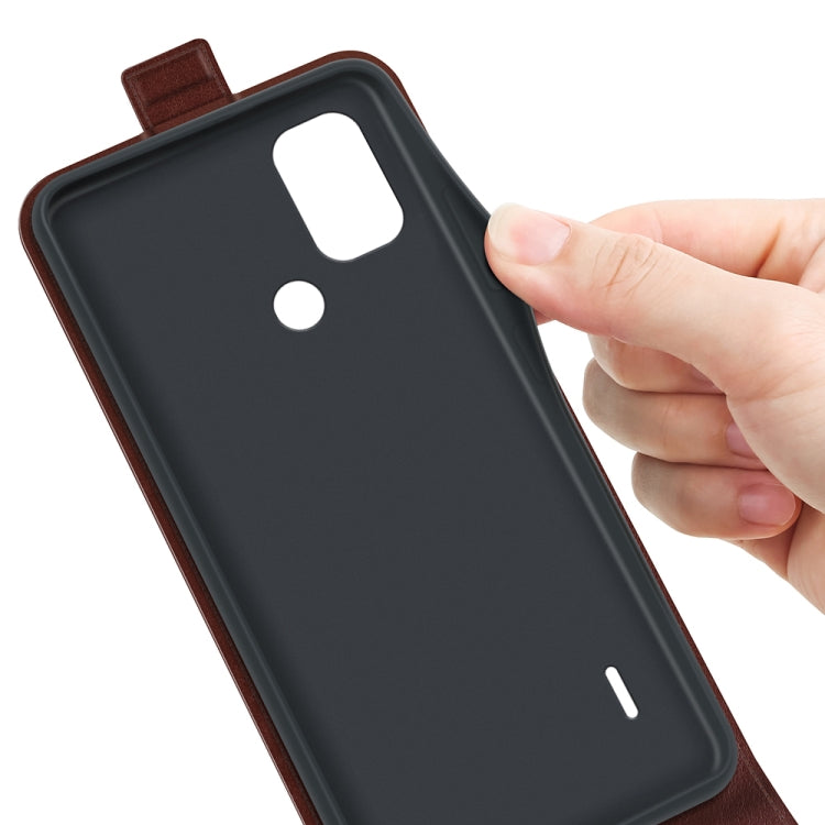 For Nokia C31 R64 Texture Vertical Flip Leather Phone Case