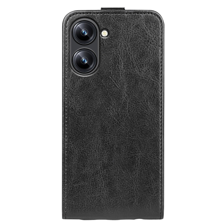 For Realme 10 4G R64 Texture Vertical Flip Leather Phone Case
