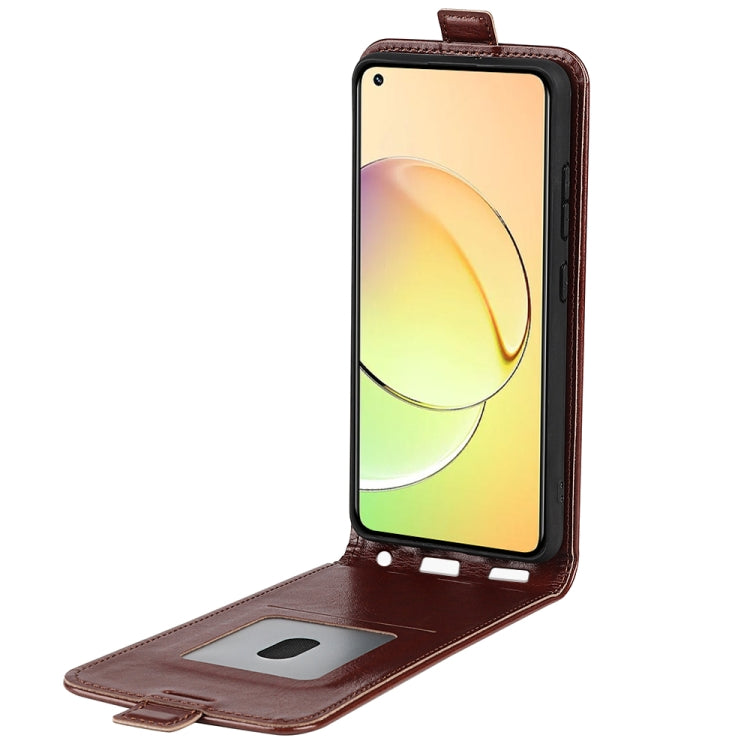For Realme 10 4G R64 Texture Vertical Flip Leather Phone Case