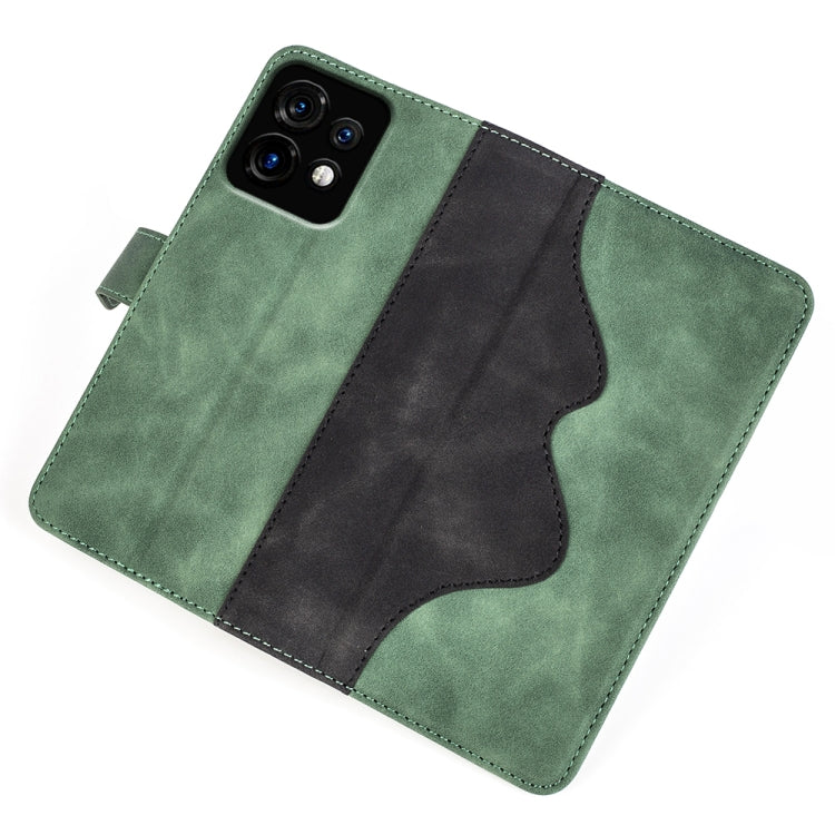 For Motorola Moto X40 Stitching Horizontal Flip Leather Phone Case