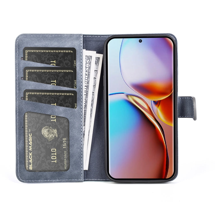 For Motorola Moto X40 Stitching Horizontal Flip Leather Phone Case