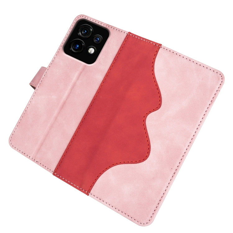 For Motorola Moto X40 Stitching Horizontal Flip Leather Phone Case