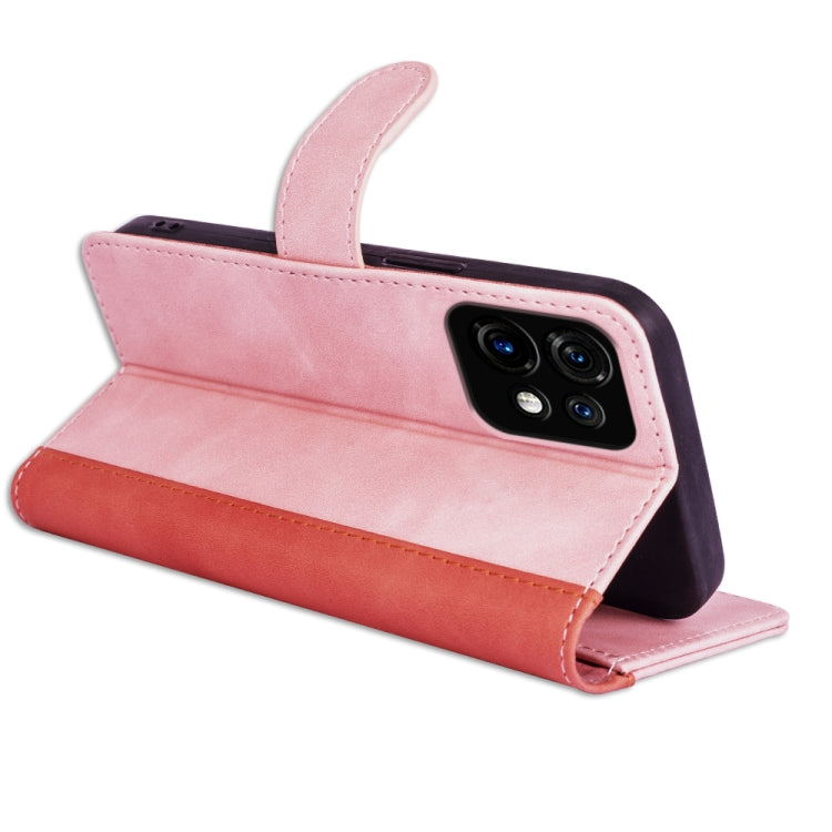 For Motorola Moto X40 Stitching Horizontal Flip Leather Phone Case