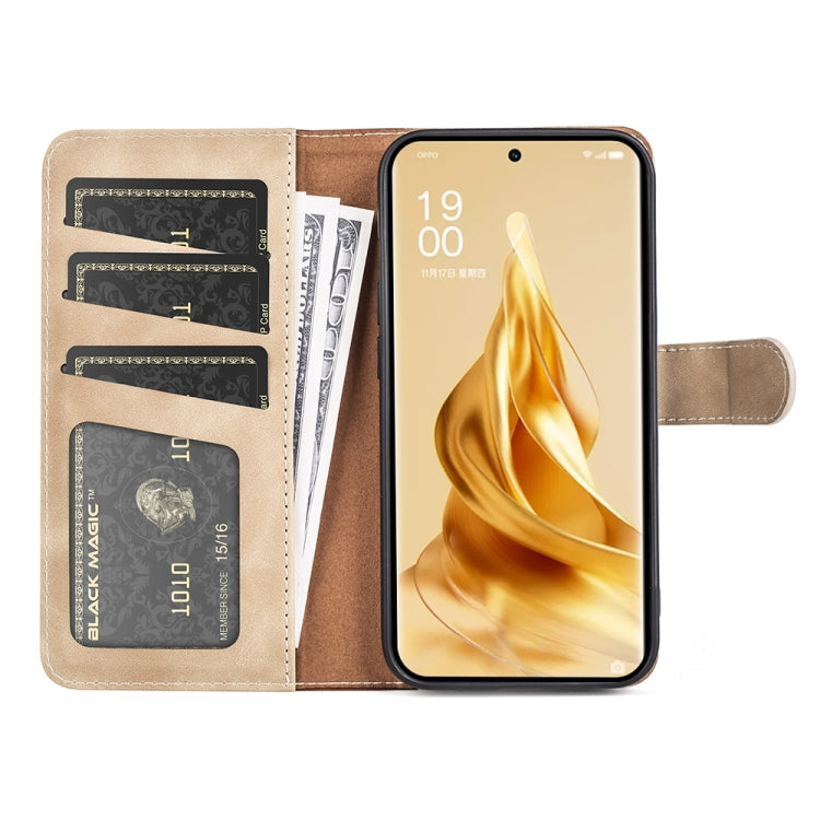 For Realme 9 4G Stitching Horizontal Flip Leather Phone Case