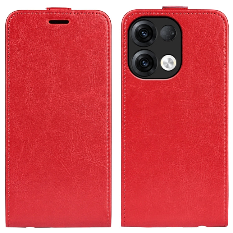 For OPPO Reno9 / Reno9 Pro R64 Texture Single Vertical Flip Leather Phone Case