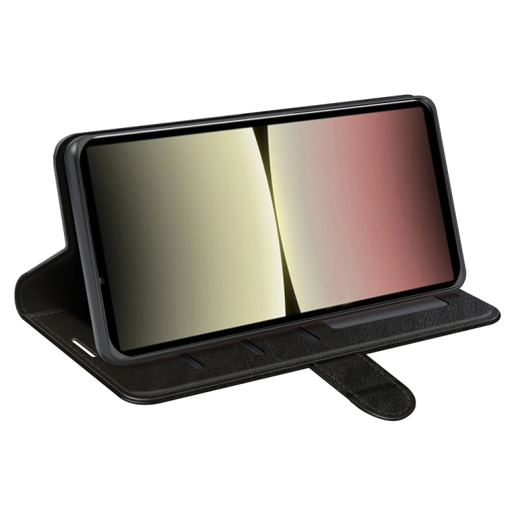 For Sony Xperia10 V R64 Texture Horizontal Flip Leather Phone Case