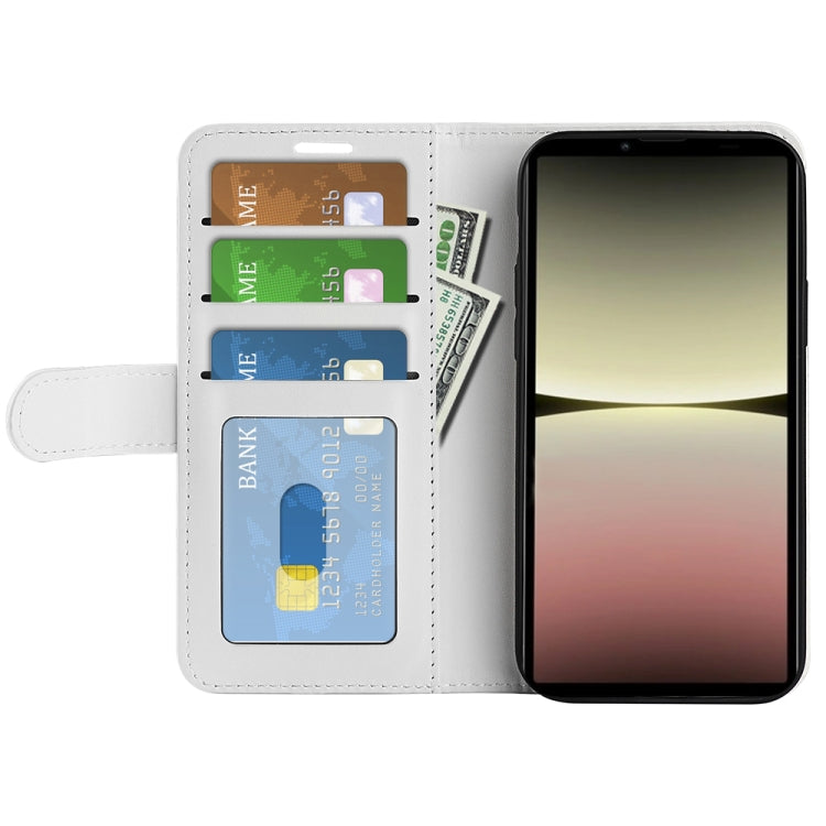 For Sony Xperia10 V R64 Texture Horizontal Flip Leather Phone Case