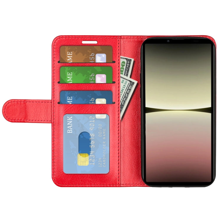 For Sony Xperia10 V R64 Texture Horizontal Flip Leather Phone Case