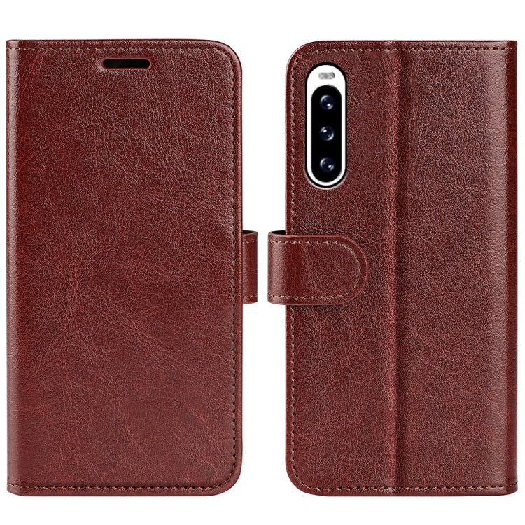 For Sony Xperia10 V R64 Texture Horizontal Flip Leather Phone Case