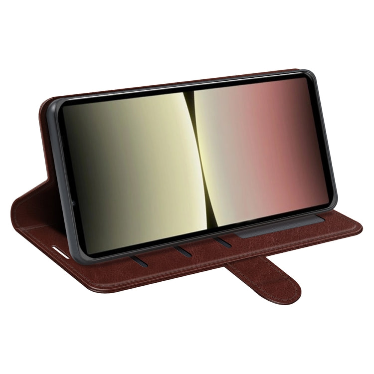 For Sony Xperia10 V R64 Texture Horizontal Flip Leather Phone Case