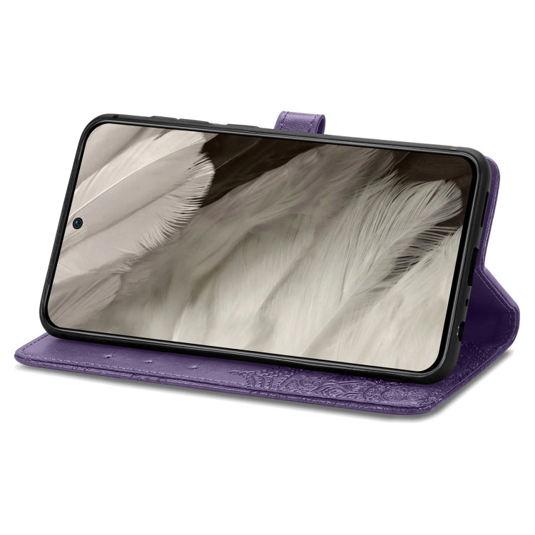 For Google Pixel 8 Mandala Flower Embossed Leather Phone Case