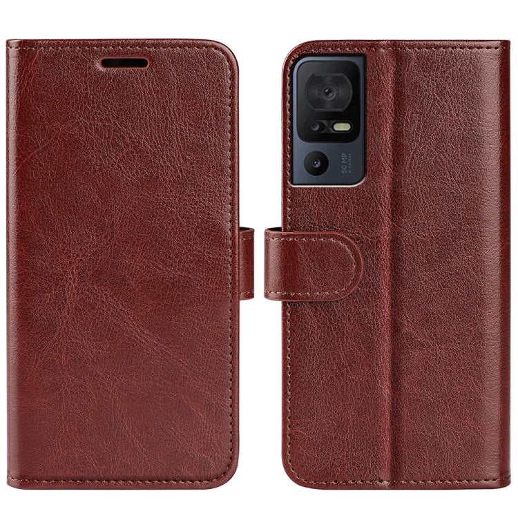For TCL 40 SE R64 Texture Horizontal Flip Leather Phone Case
