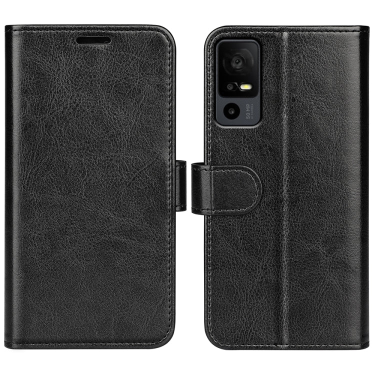 For TCL 40R R64 Texture Horizontal Flip Leather Phone Case