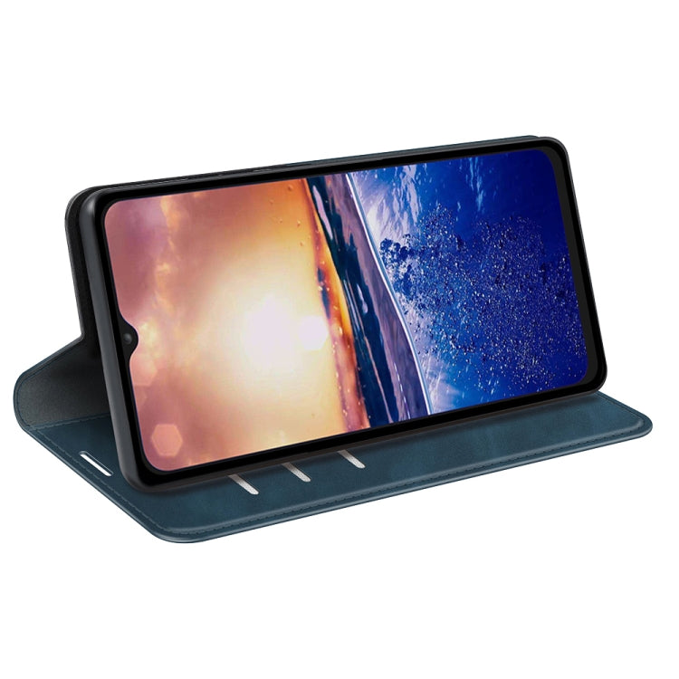 For TCL 40R Retro-skin Magnetic Suction Leather Phone Case