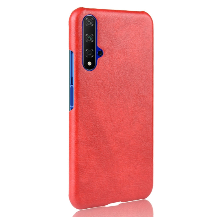 Shockproof Litchi Texture PC + PU Case For Huawei Honor 20