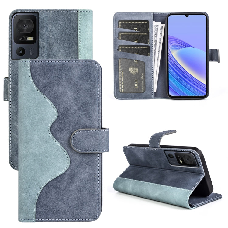 For TCL 40 SE Stitching Horizontal Flip Leather Phone Case
