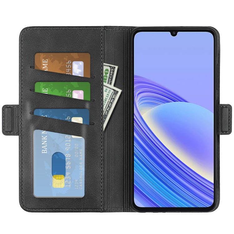 For TCL 40 SE Dual-side Magnetic Buckle Leather Phone Case