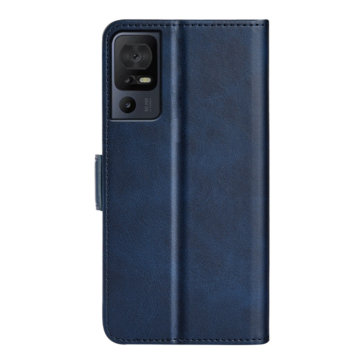 For TCL 40 SE Dual-side Magnetic Buckle Leather Phone Case