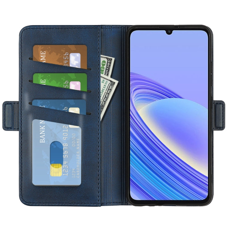 For TCL 40 SE Dual-side Magnetic Buckle Leather Phone Case