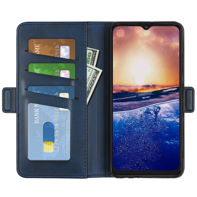 For TCL 40R Dual-side Magnetic Buckle Leather Phone Case