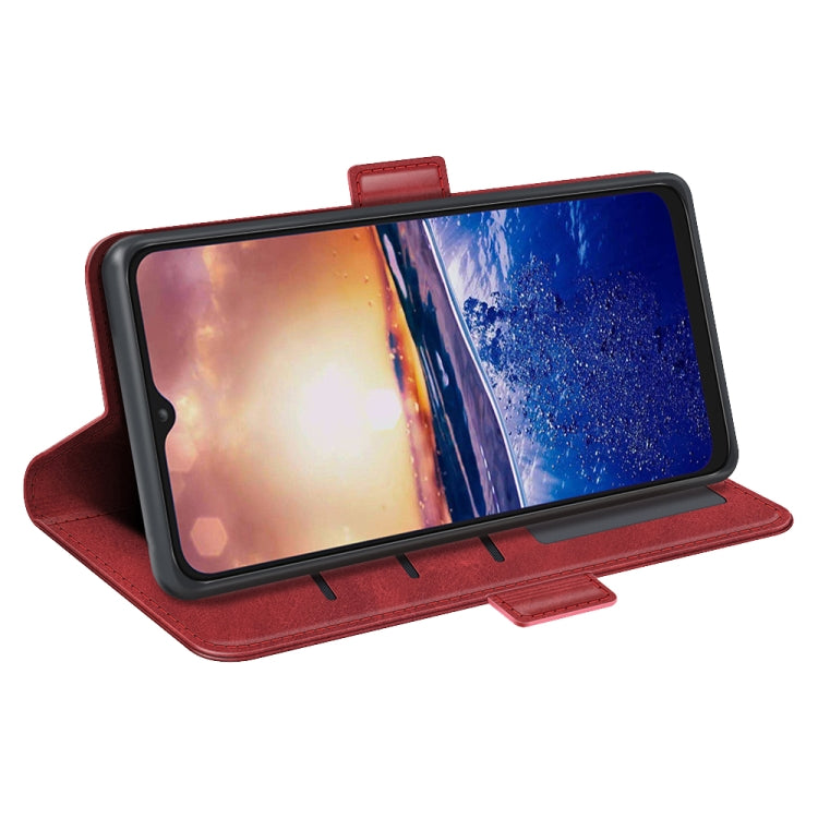 For TCL 40R Dual-side Magnetic Buckle Leather Phone Case