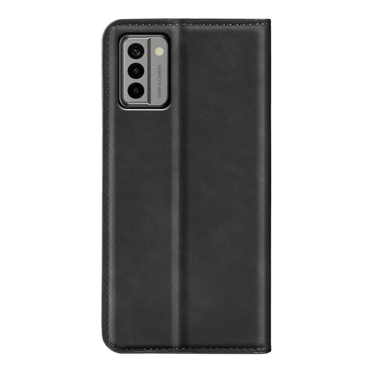 For Nokia G22 Retro-skin Magnetic Suction Leather Phone Case