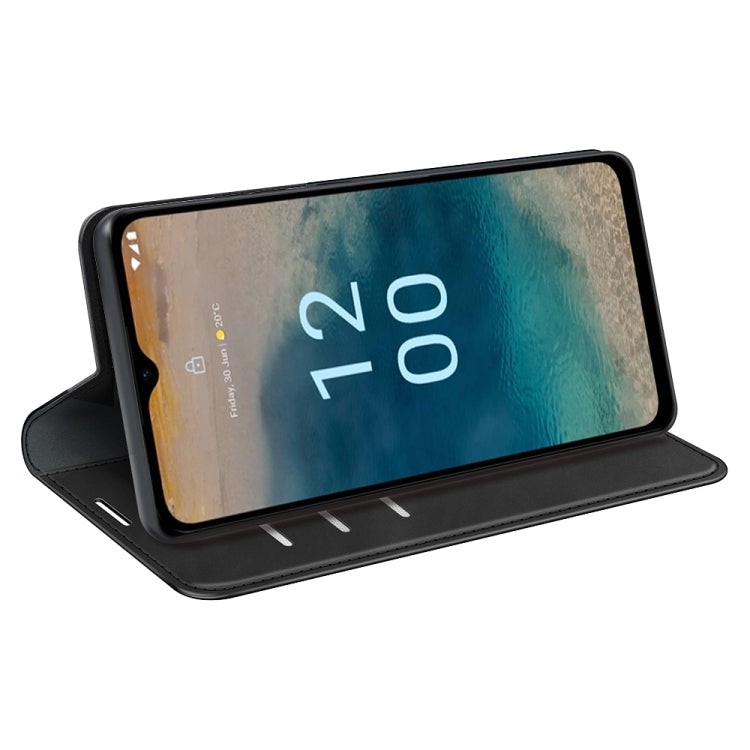 For Nokia G22 Retro-skin Magnetic Suction Leather Phone Case