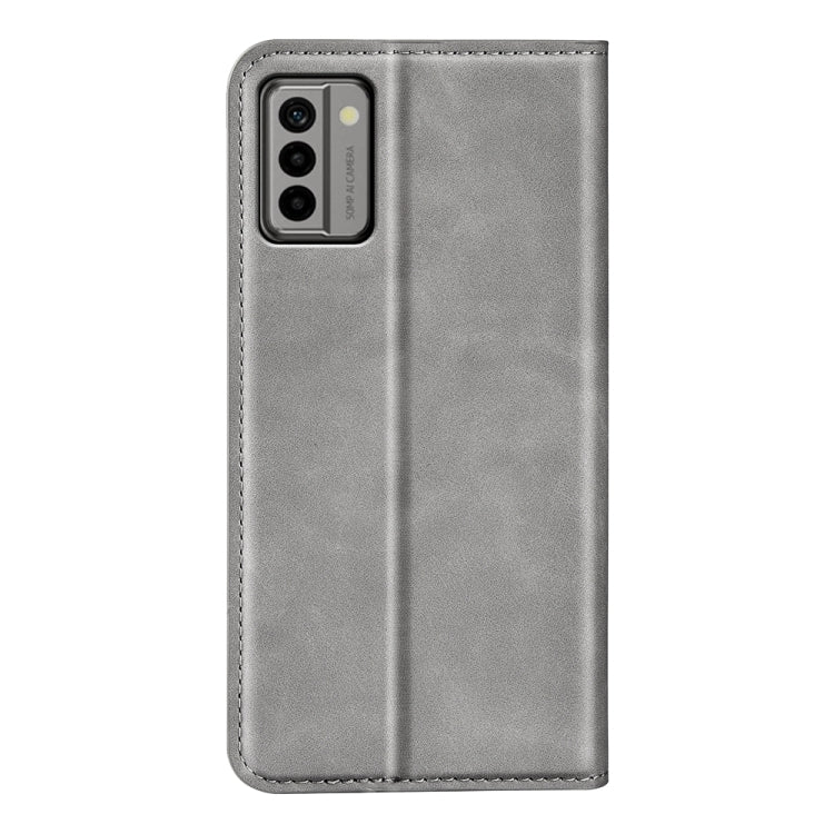 For Nokia G22 Retro-skin Magnetic Suction Leather Phone Case