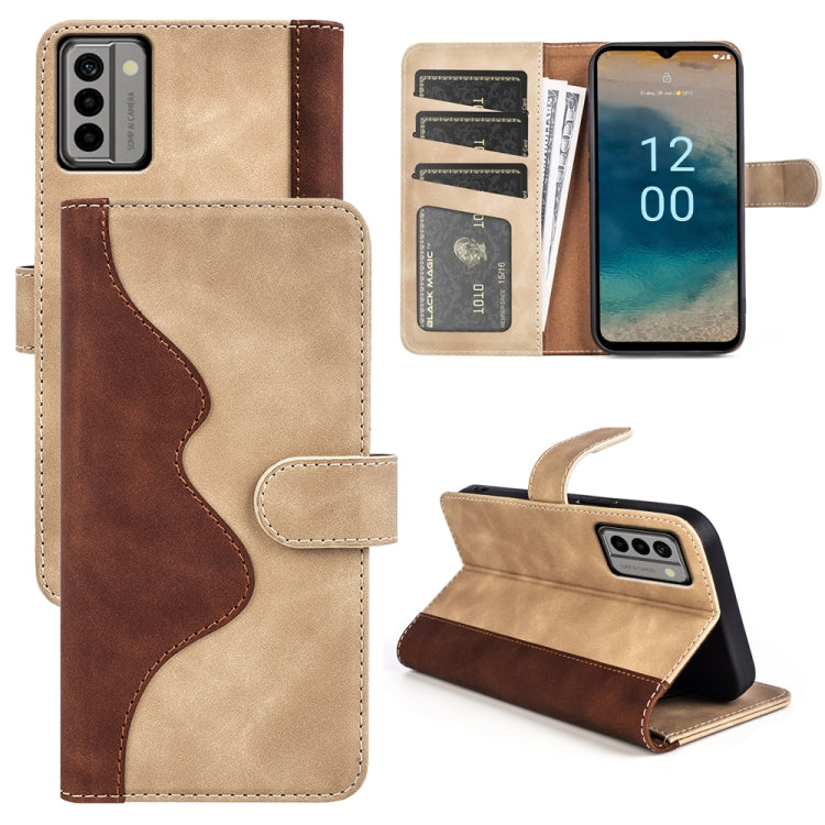 For Nokia G22 Stitching Horizontal Flip Leather Phone Case