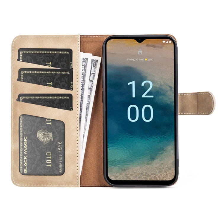 For Nokia G22 Stitching Horizontal Flip Leather Phone Case